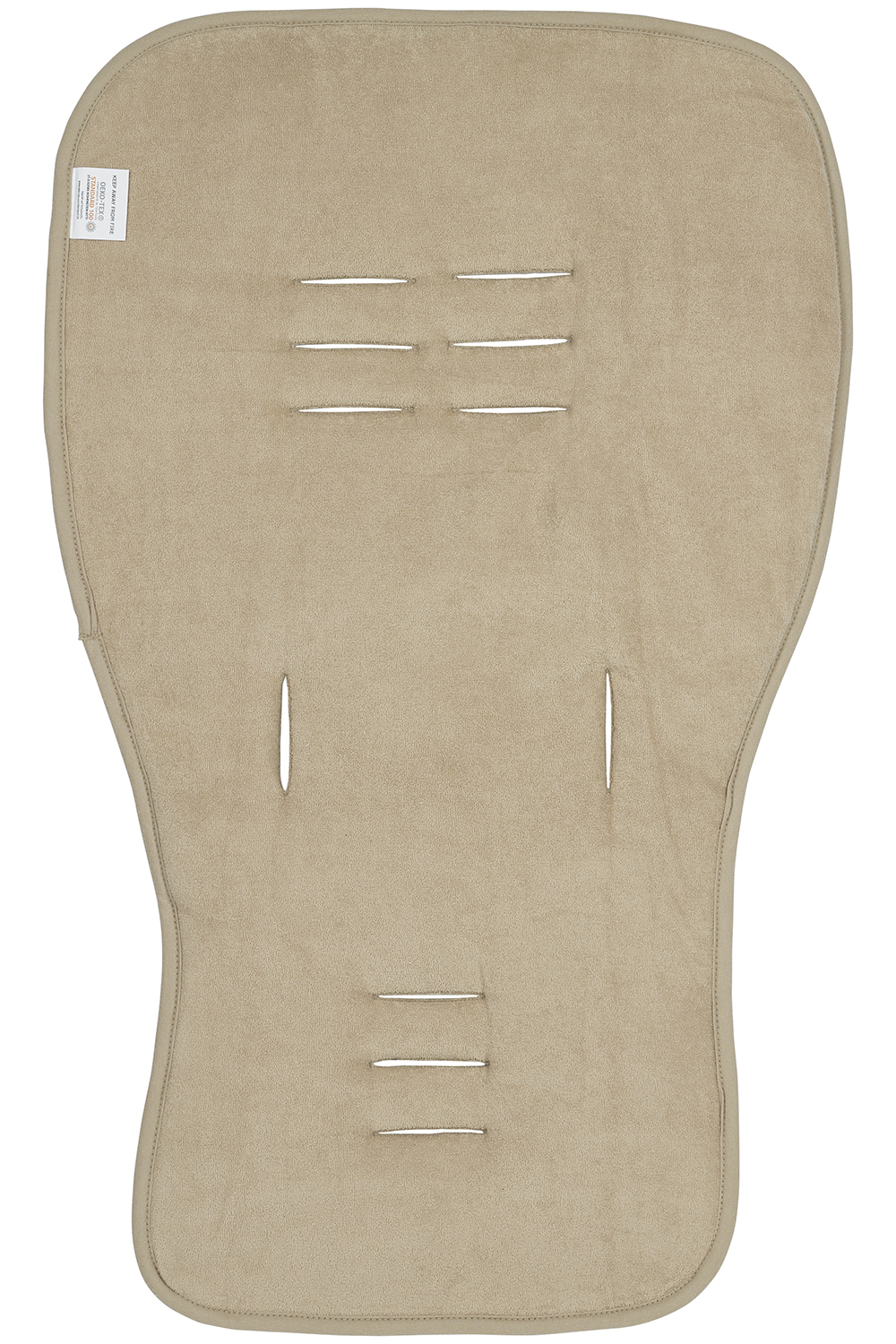 Buggy Inlegger Badstof Sand - afbeelding 5
