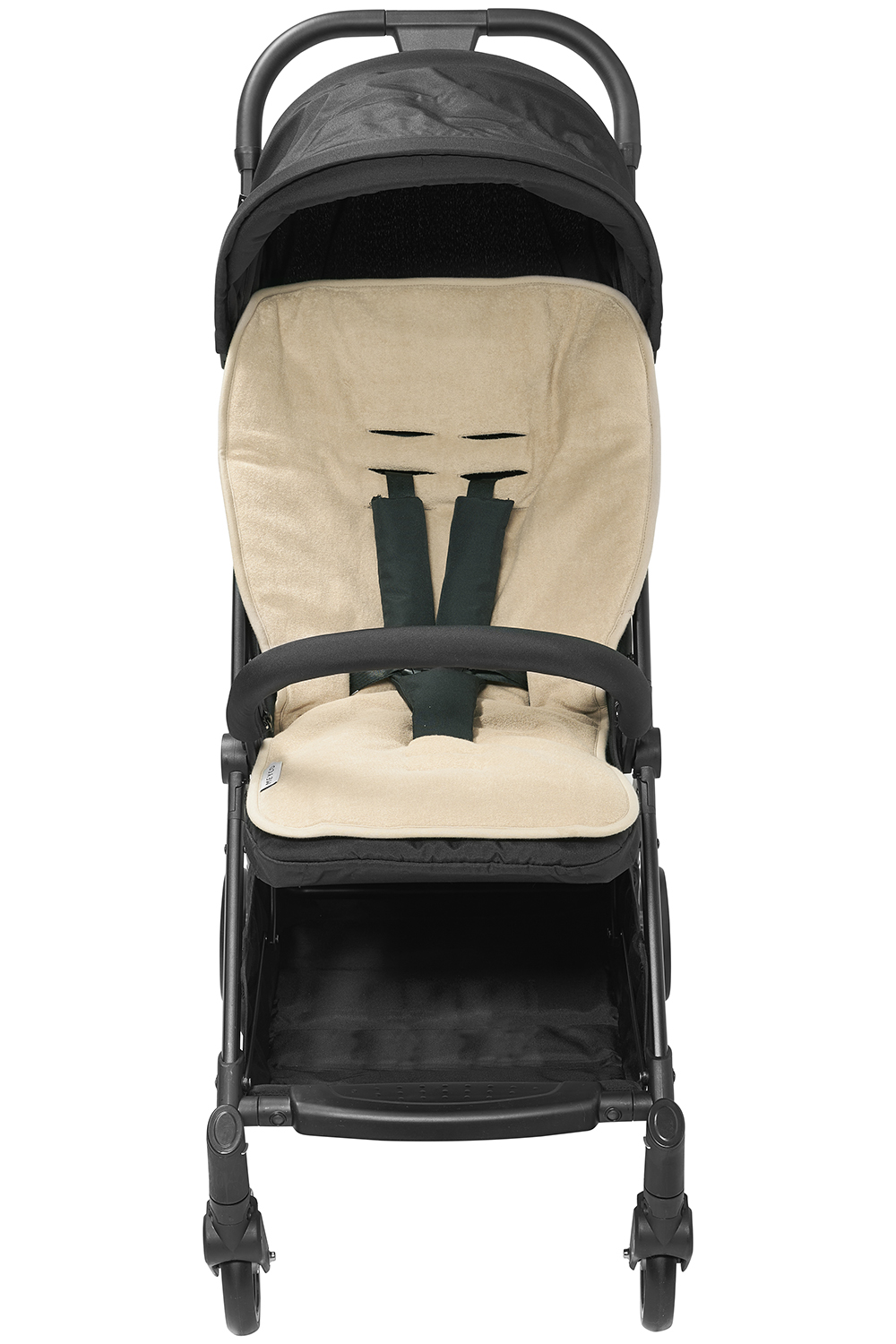 Buggy Inlegger Badstof Sand - afbeelding 4