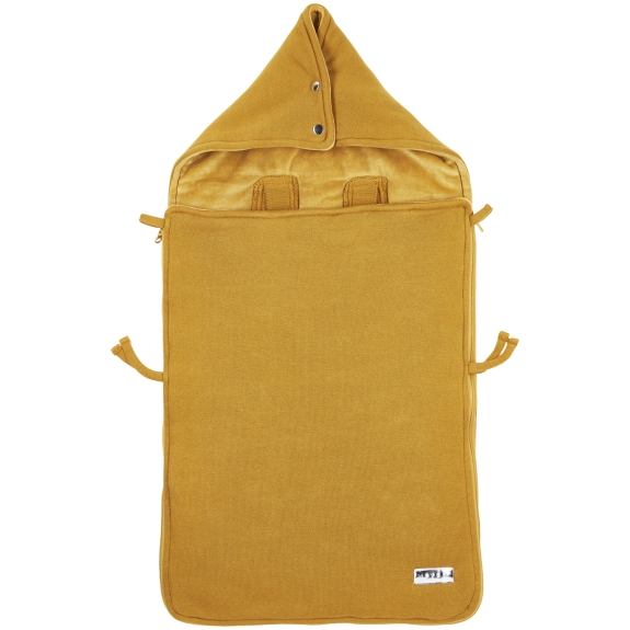 Meyco - Voetenzak Knit Basic - Goudkleurig - 40x82cm