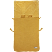 Meyco - Voetenzak Knit Basic - Goudkleurig - 40x82cm