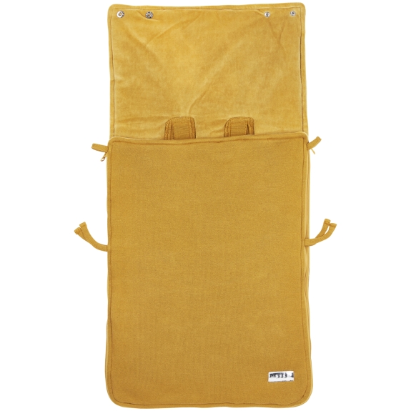 Meyco - Voetenzak Knit Basic - Goudkleurig - 40x82cm