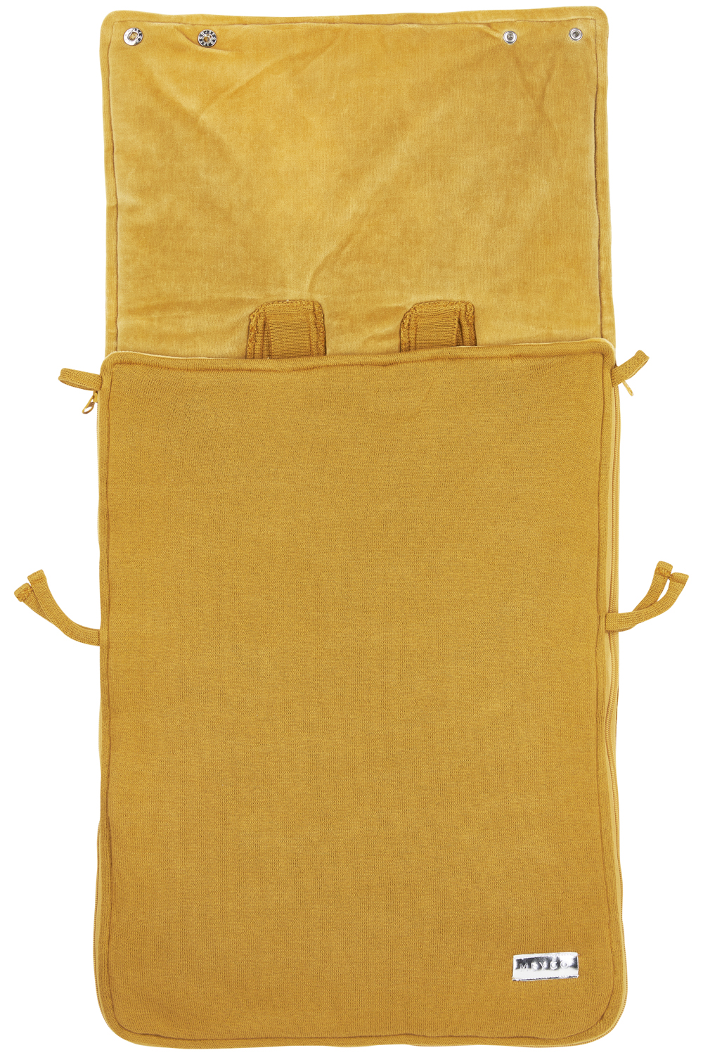 Voetenzak Knit Basic - Goudkleurig - 40x82cm - afbeelding 4