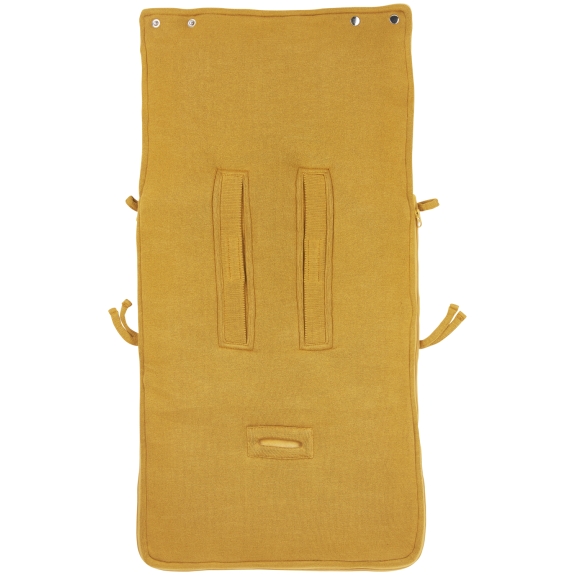 Meyco - Voetenzak Knit Basic - Goudkleurig - 40x82cm