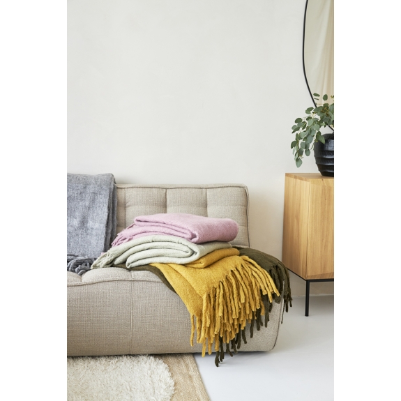 Meyco - Plaid in Honing Goud