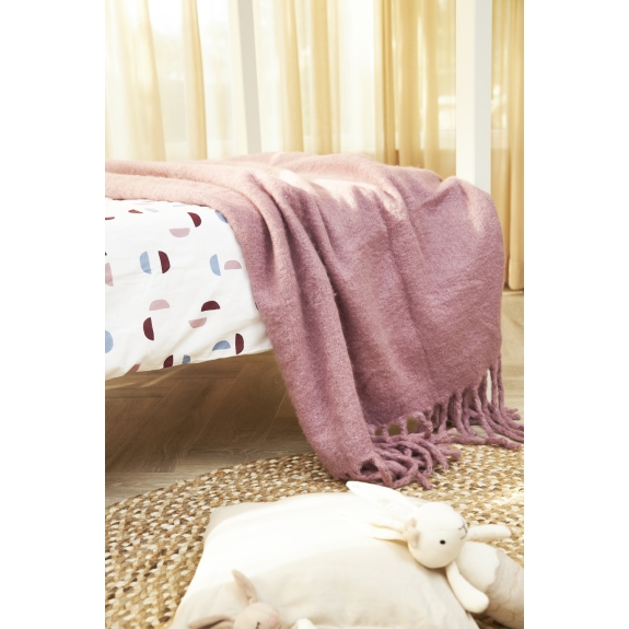 Meyco - Lila Gebreid Plaid