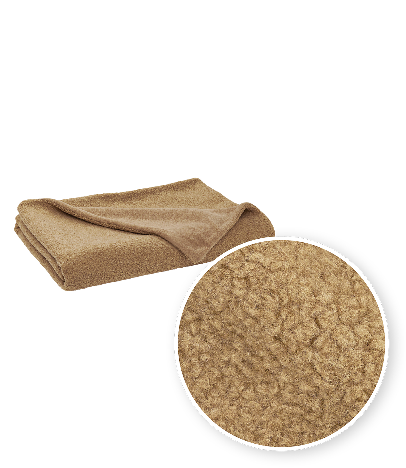 Plaid Boucl Toffee