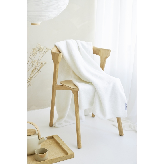 Meyco - Plaid BouclÃ© in Offwhite