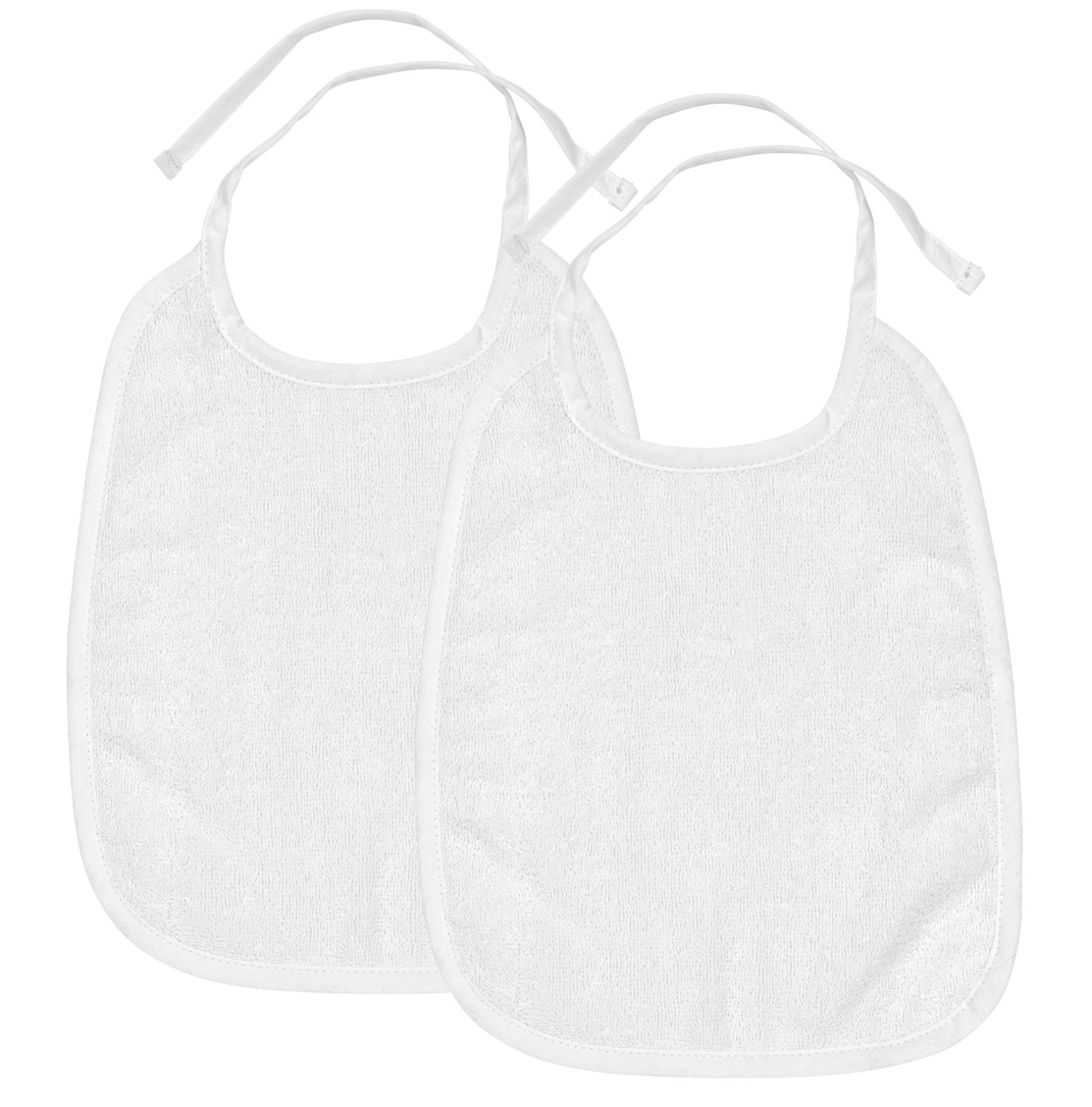 Badstof Slab 2-Pack - Wit
