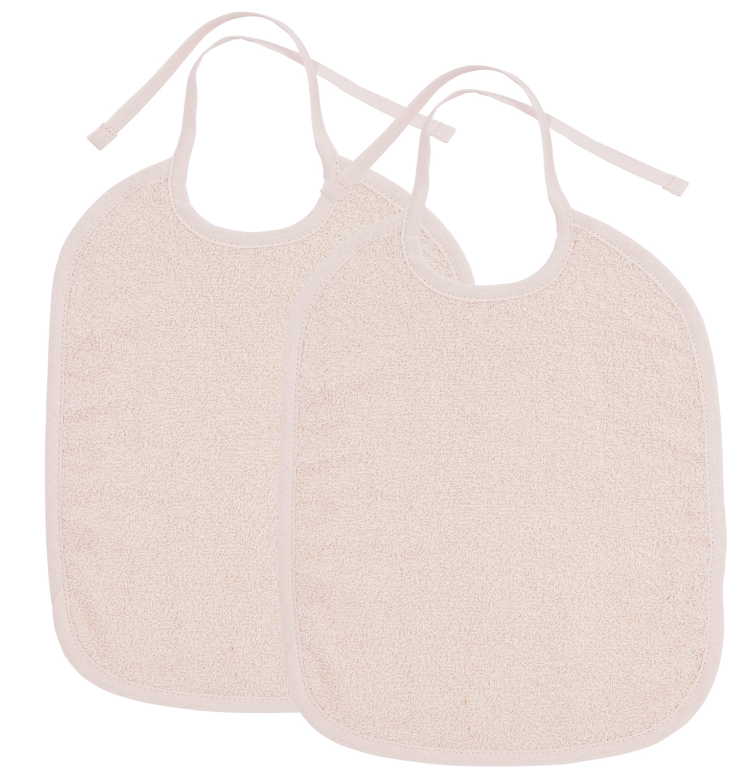 Slab 2-Pack Badstof Uni - Soft Pink
