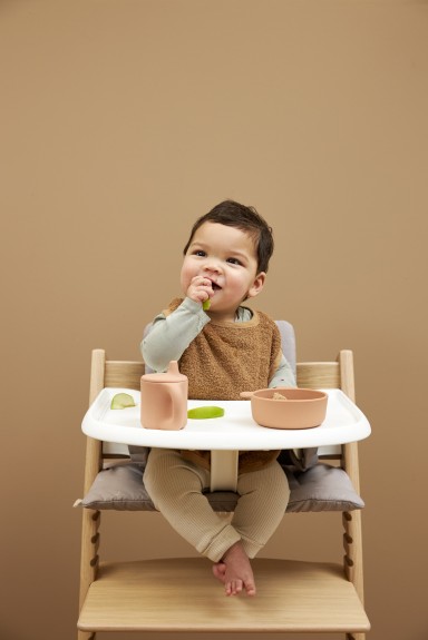 Meyco - Slab 3-Pack Badstof Uni - Offwhite/Sand/Toffee