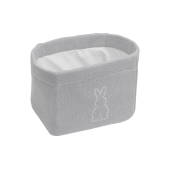 Meyco - Commodemandje Konijn - Zilver - Medium