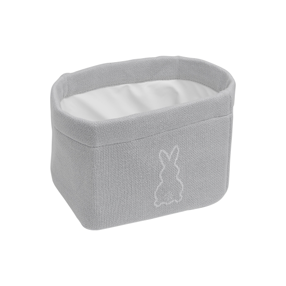 Meyco - Commodemandje Konijn - Zilver - Medium