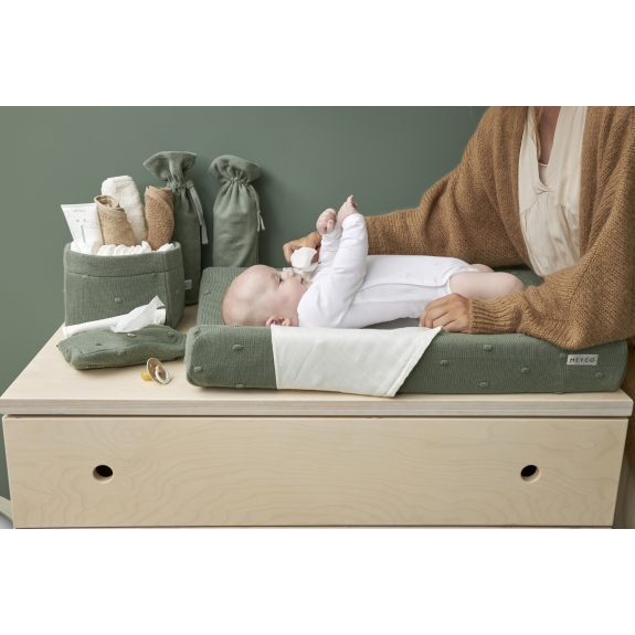 Meyco - Mini Knots - Groen - Medium