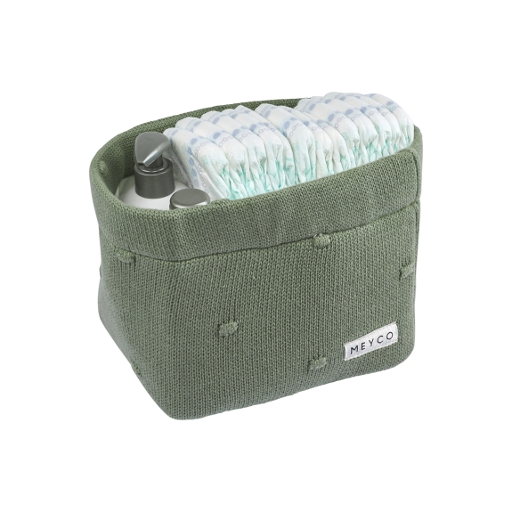 Meyco - Mini Knots - Groen - Medium