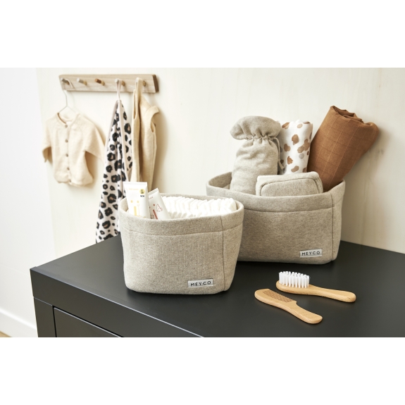 Meyco - Commodemandje Basic - Sand Melange - Medium
