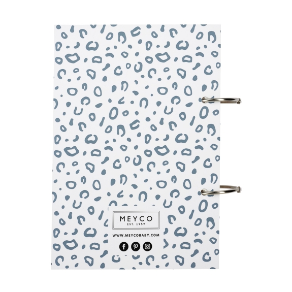 Meyco - Bubbles Geboortekaartjesbundel - blauw