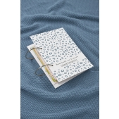 Meyco - Bubbles Geboortekaartjesbundel - blauw