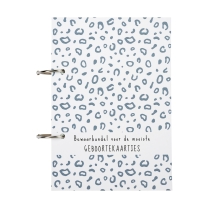 Meyco - Bubbles Geboortekaartjesbundel - blauw