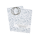 Meyco - Bubbles Geboortekaartjesbundel - blauw