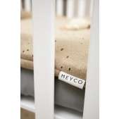 Meyco - Hoeslaken Boxmatras Jersey Grijs 75x95cm