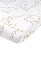 Meyco - Hoeslaken Boxmatras Branches - Sand - 75x95cm
