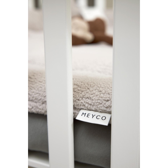 Hoeslaken Boxmatras Jersey Uni Grijs - Rond 90/95cm