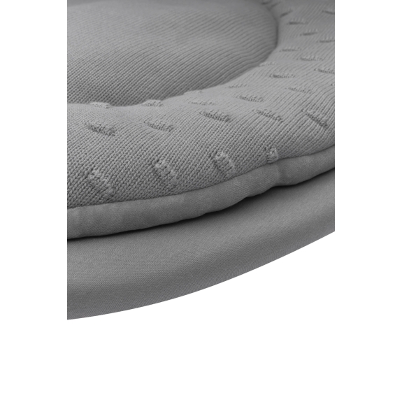 Hoeslaken Boxmatras Jersey Uni Grijs - Rond 90/95cm