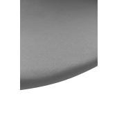 Hoeslaken Boxmatras Jersey Uni Grijs - Rond 90/95cm