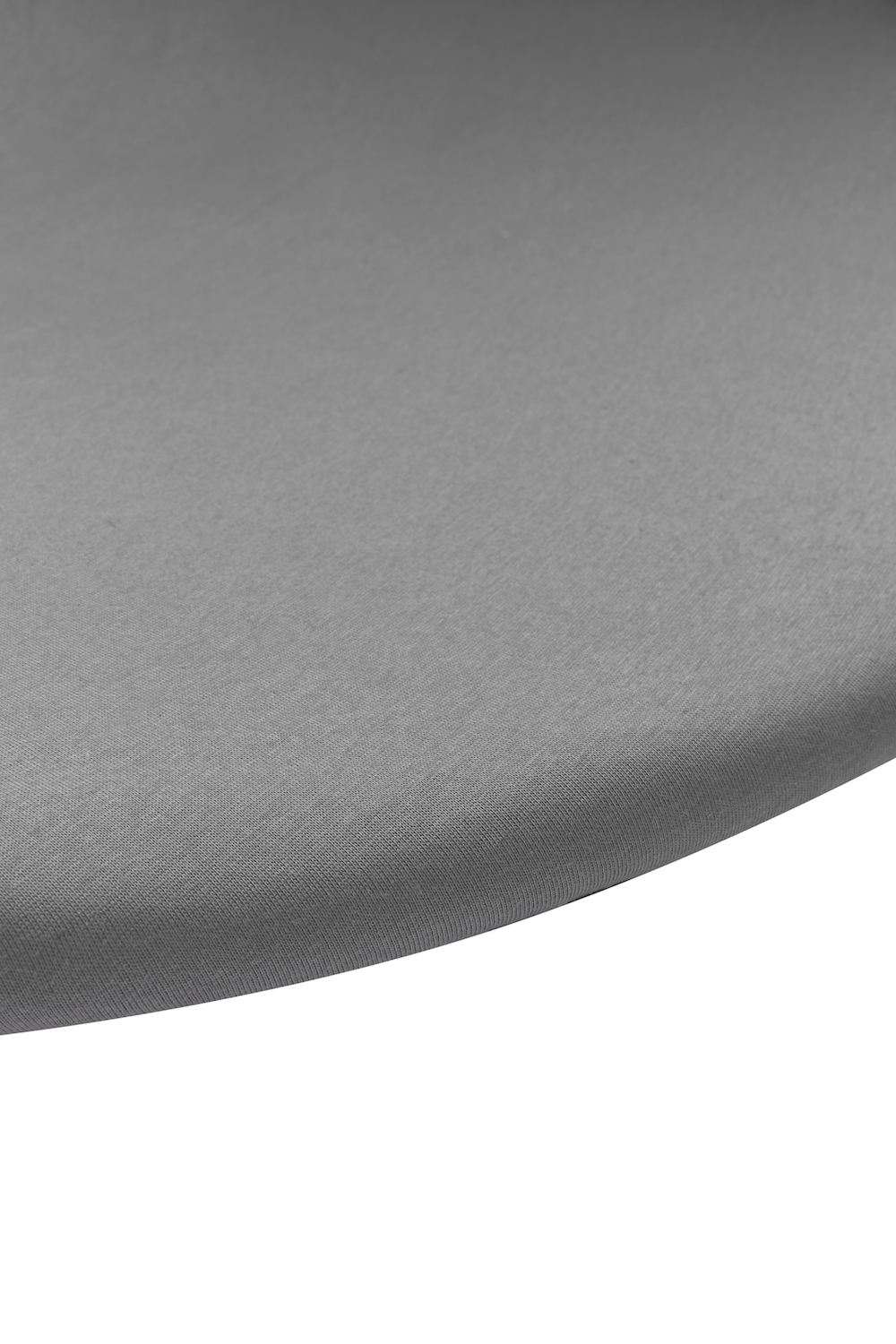 Hoeslaken Boxmatras Jersey Uni Grijs - Rond 90/95cm - afbeelding 3
