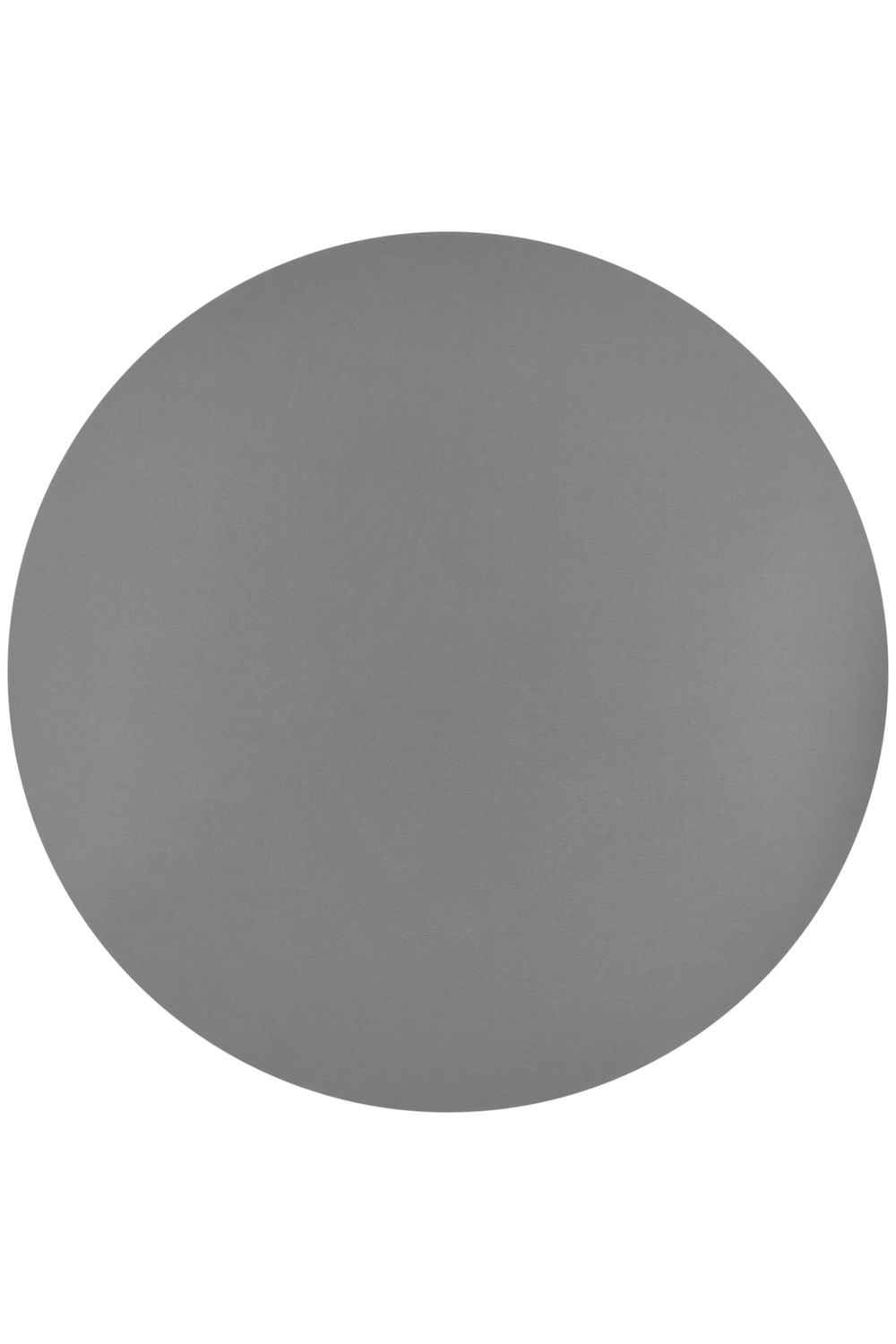 Hoeslaken Boxmatras Jersey Uni Grijs - Rond 90/95cm