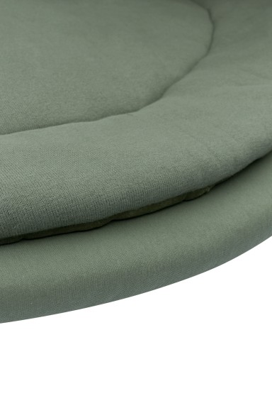 Hoeslaken Boxmatras Jersey Uni - Groen - Rond 90/95cm