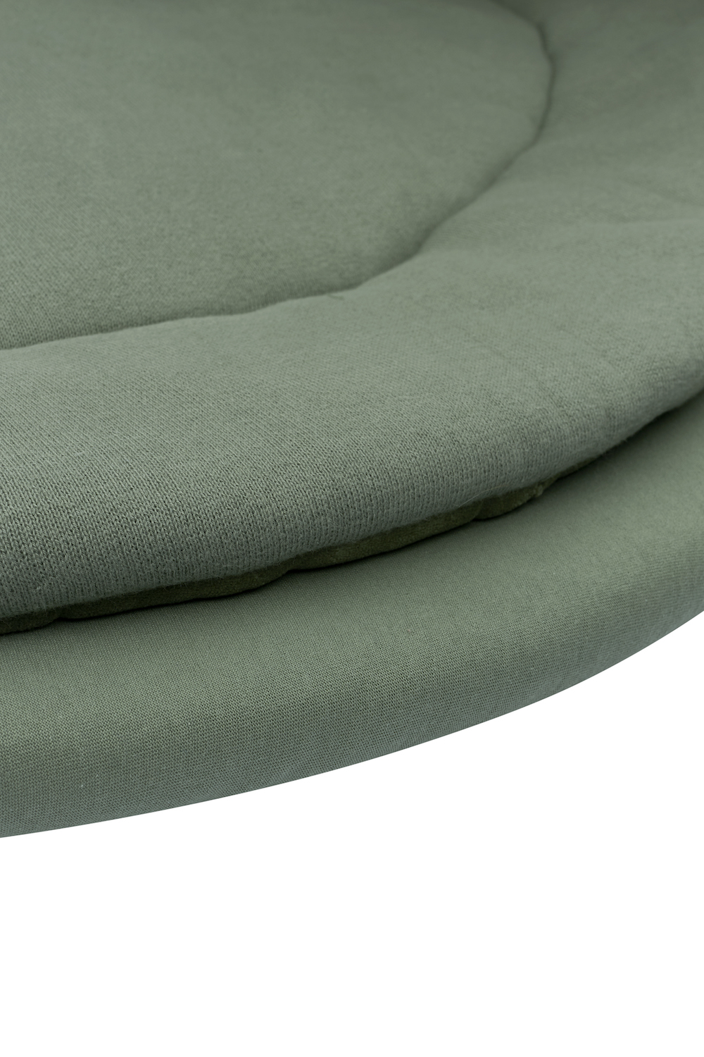 Hoeslaken Boxmatras Jersey Uni - Groen - Rond 90/95cm - afbeelding 2