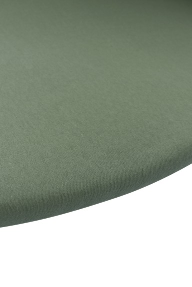 Hoeslaken Boxmatras Jersey Uni - Groen - Rond 90/95cm