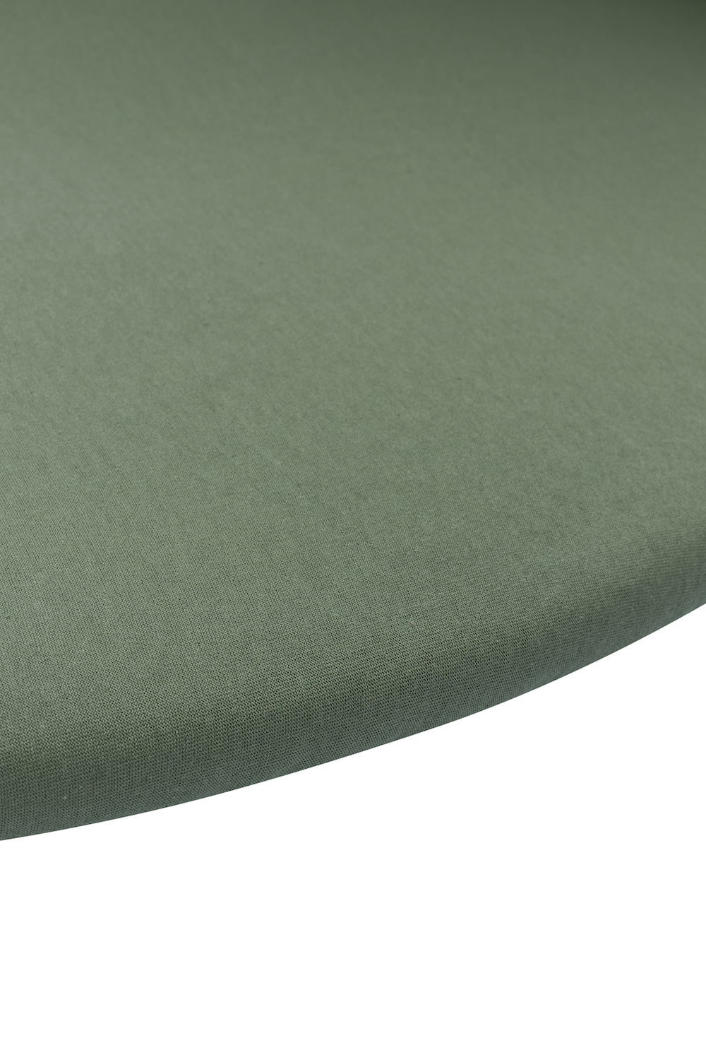 Hoeslaken Boxmatras Jersey Uni - Groen - Rond 90/95cm - afbeelding 3
