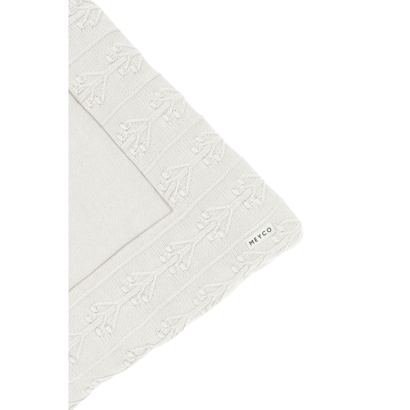 Romantische Bloemen Boxkleed - Offwhite - 77x97cm