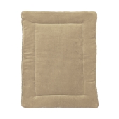 Meyco - Romantische Bloemen Boxkleed - Taupe - 77x97cm