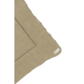 Meyco - Boxkleed Knots - Taupe - 77x97cm