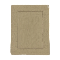 Meyco - Boxkleed Knots - Taupe - 77x97cm