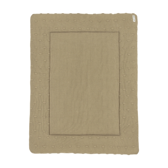 Meyco - Boxkleed Knots - Taupe - 77x97cm
