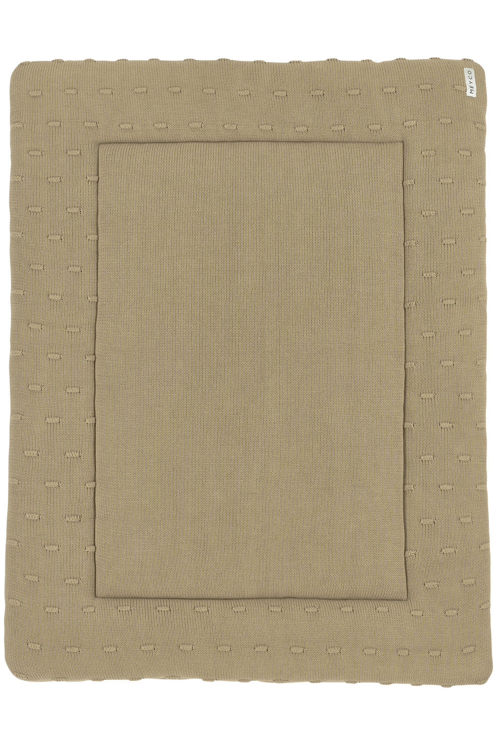 Boxkleed Knots - Taupe - 77x97cm