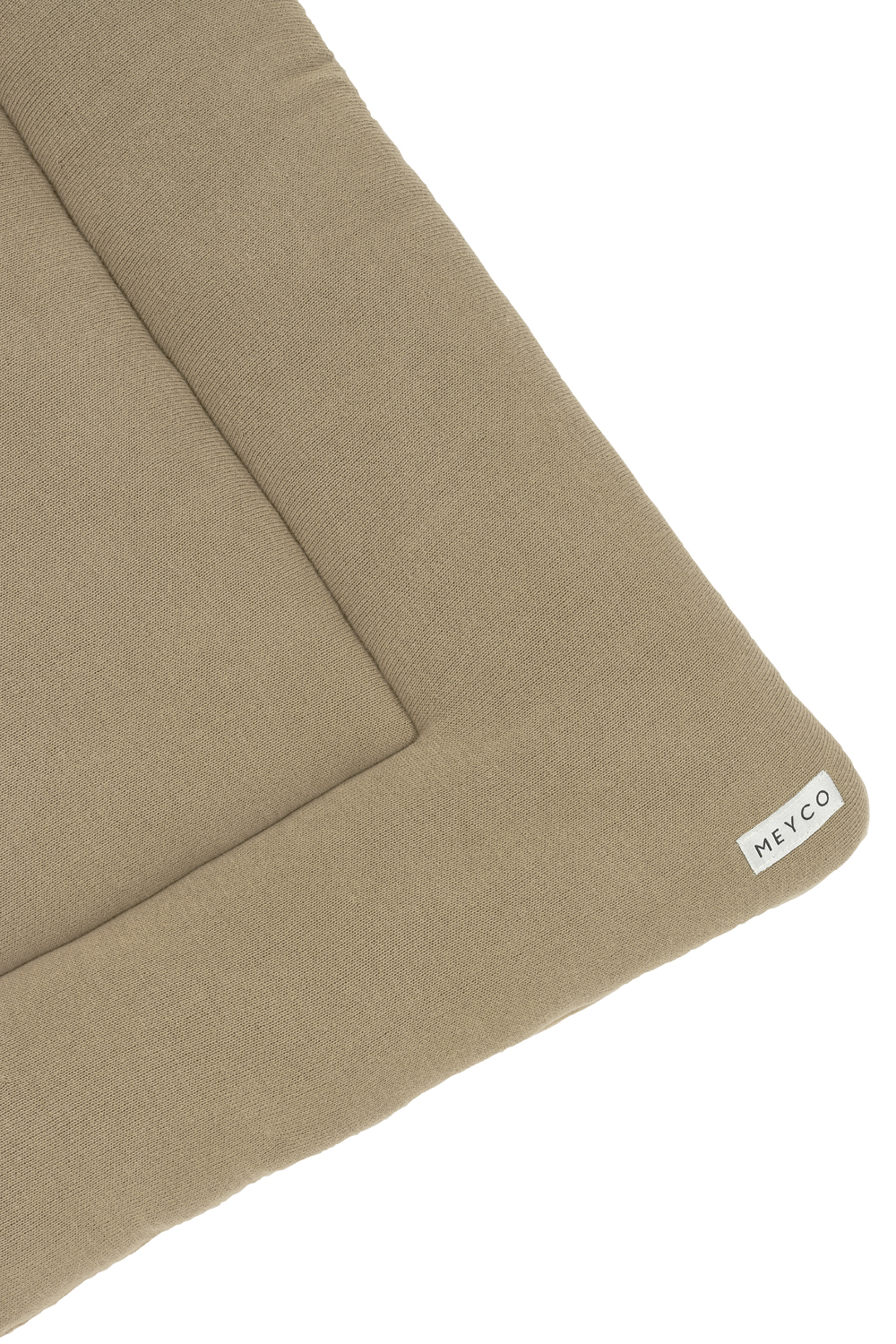 Boxkleed Knit Basic Taupe 77x97cm - afbeelding 4
