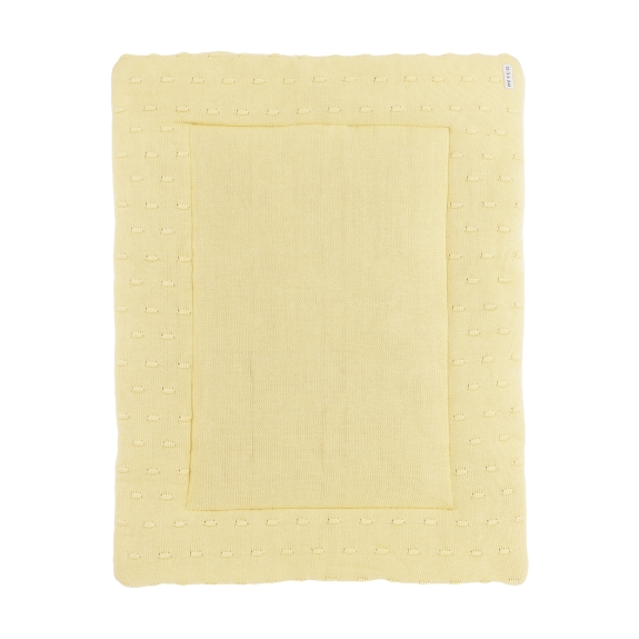Meyco - Boxkleed Knots - Zacht Geel - 77x97cm