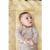 Meyco - Boxkleed Knots - Zacht Geel - 77x97cm