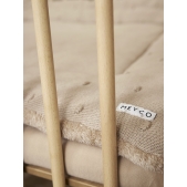 Meyco - Mini Knots Teddy Boxkleed - Zand - 77x97cm