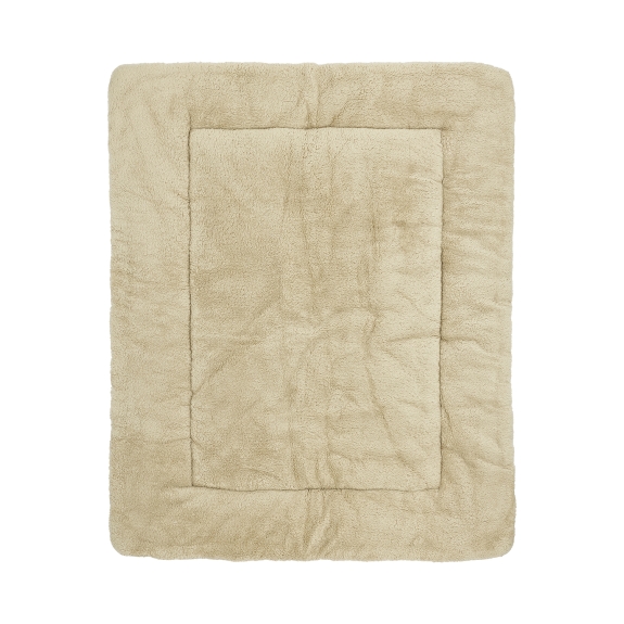 Meyco - Mini Knots Teddy Boxkleed - Zand - 77x97cm