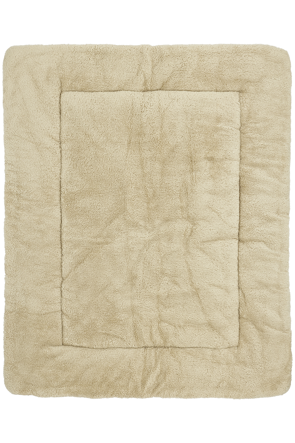 Mini Knots Teddy Boxkleed - Zand - 77x97cm - afbeelding 4