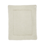 Boxkleed Knit Basic Teddy - Sand Melange - 77x97cm