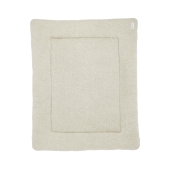 Boxkleed Knit Basic Teddy - Sand Melange - 77x97cm