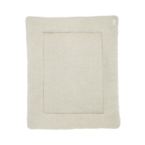 Boxkleed Knit Basic Teddy - Sand Melange - 77x97cm