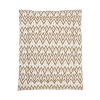 Meyco - Ikat Boxkleed - Sand/Toffee - 80x100cm